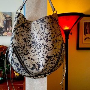 She + lo medium leather, hobo bag